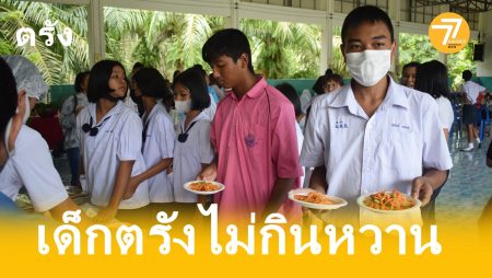 เด็กไทยไม่กินหวาน,สสส.,งดหวานมันเค็ม,โรงเรียนบ้านโคกยาง,